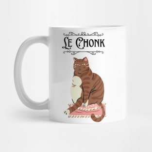 Funny Chonky Chonk Cat Mug